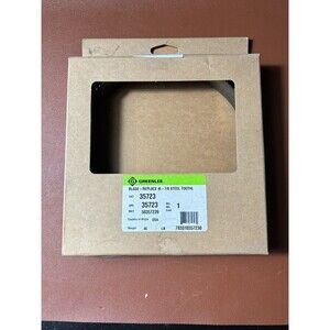 Greenlee 35723 6-7/8" Steel TOOTH Replacement Blade Recessed Lighting Holesaw